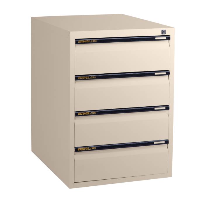 Statewide Legal Filing Cabinets 4 Drawer - 715H x 467W x 610D Wild Oats