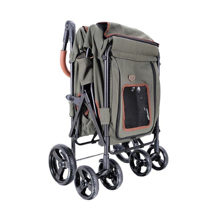 Folding Pet Wagon for Dogs Carrier