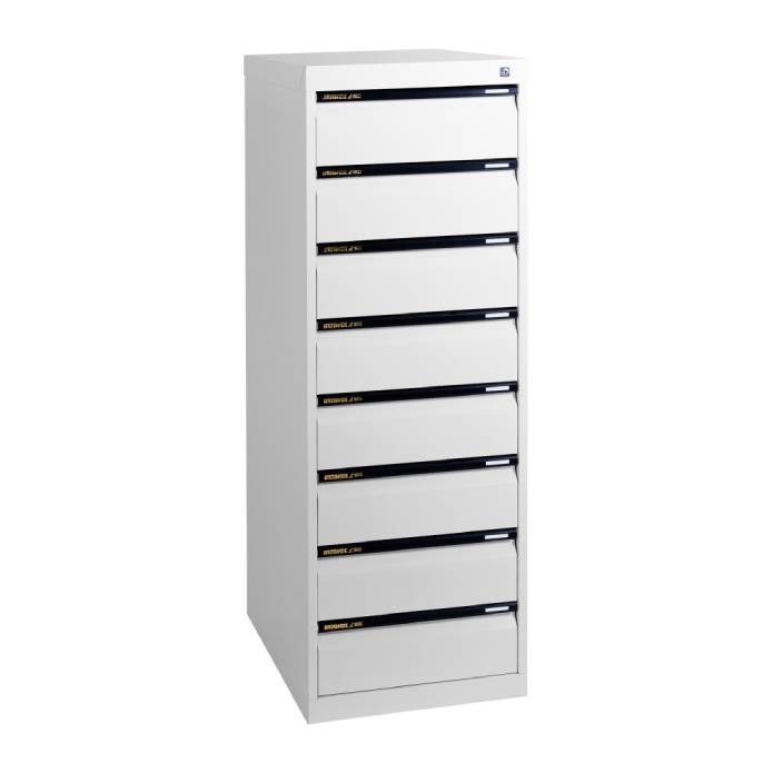 Statewide Legal Filing Cabinets 8 Drawer - 1325H x 467W x 610D White Birch