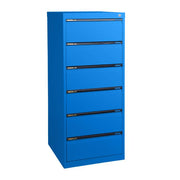 Statewide Legal Filing Cabinets 6 Drawer - 1020H x 467W x 610D Blaze Blue