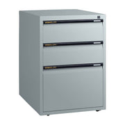 Statewide Mobile Pedestals 2 Personal 1 File Drawer - 675h x 467w x 610d Light Grey