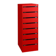 Statewide Legal Filing Cabinets 8 Drawer - 1325H x 467W x 610D Signal Red