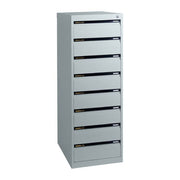 Statewide Legal Filing Cabinets 8 Drawer - 1325H x 467W x 610D Light Grey
