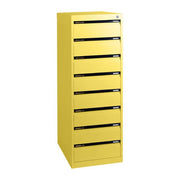 Statewide Legal Filing Cabinets 8 Drawer - 1325H x 467W x 610D Lemon Yellow