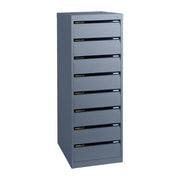 Statewide Legal Filing Cabinets 8 Drawer - 1325H x 467W x 610D Graphite Ripple