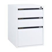 Statewide Mobile Pedestals 2 Personal 1 File Drawer - 675h x 467w x 610d White