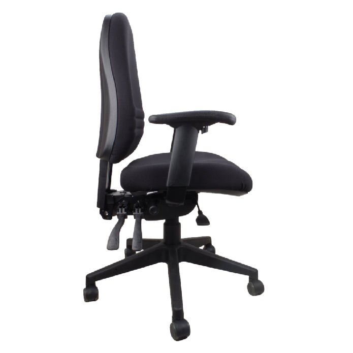 Rapidline Endeavour Pro High Back heavy-duty operator chair