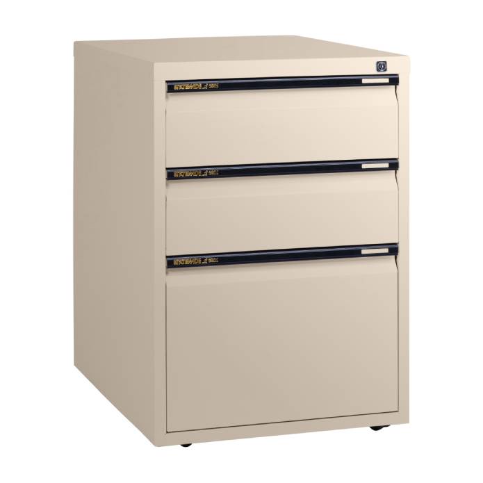 Statewide Mobile Pedestals 2 Personal 1 File Drawer - 675h x 467w x 610d Wild Oats