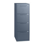 Statewide Traditional Vertical Filing Cabinet 4 Drawer Filing Cabinet - 1325h x 467w x 455d Graphite Ripple