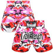 Morgan Muay Thai Pink Diabla Camo Shorts Extra Large