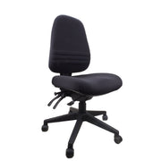 Rapidline Endeavour Pro High Back Ergonomic Operator Chair Black