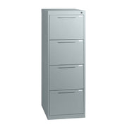 Statewide Traditional Vertical Filing Cabinet 4 Drawer Filing Cabinet - 1325h x 467w x 455d Light Grey