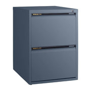 Statewide Mobile Pedestals 2 File Drawer - 675h x 467w x 610d Charcoal