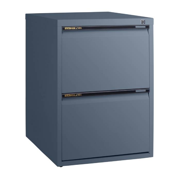 Statewide Mobile Pedestals 2 File Drawer - 675h x 467w x 610d Charcoal