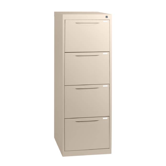 Statewide Traditional Vertical Filing Cabinet 4 Drawer Filing Cabinet - 1325h x 467w x 455d Wild Oats
