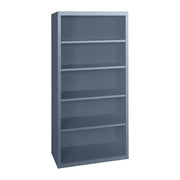 Statewide 300 mm Deep Multiple Height Bookshelf Graphite Ripple