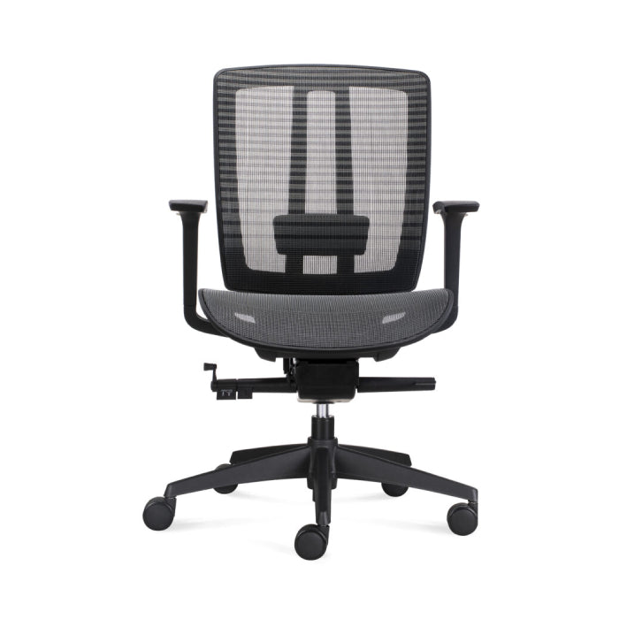 Rapidline Oasis Full Ergonomic Executive Mesh Operator Chair Black