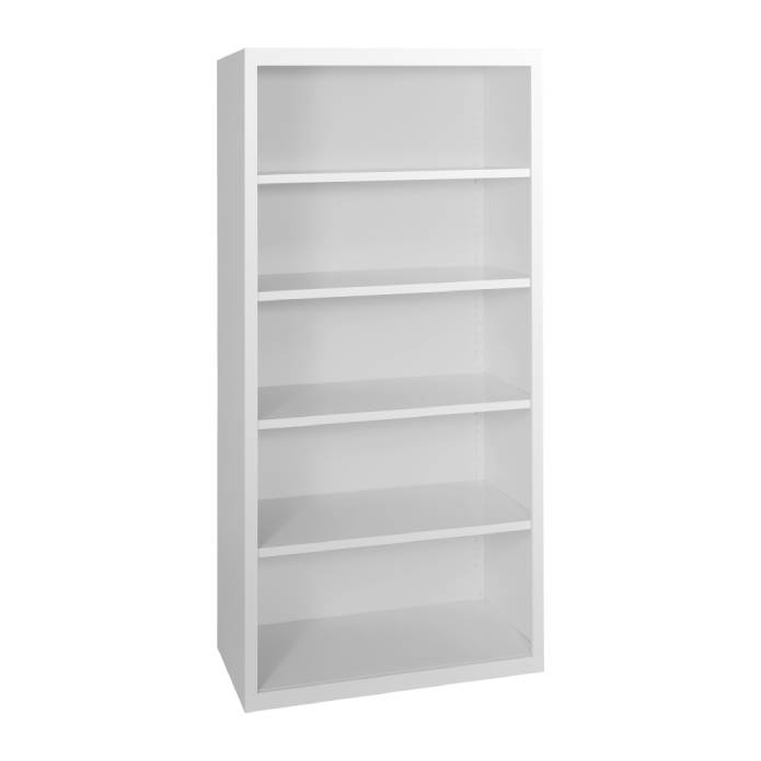 Statewide 300 mm Deep Multiple Height Bookshelf White