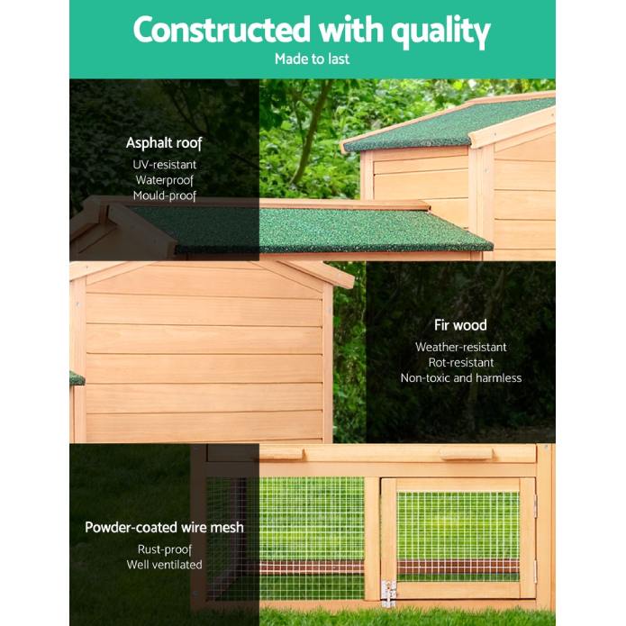 features of rabbit coop