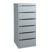 Statewide Legal Filing Cabinets 6 Drawer - 1020H x 467W x 610D Light Grey