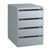 Statewide Legal Filing Cabinets 4 Drawer - 715H x 467W x 610D Light Grey