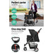 i.Pet 3 Wheel Pet Stroller - Black Specifications
