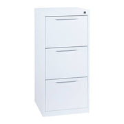 Statewide Traditional Vertical Filing Cabinet 3 Drawer Filing Cabinet - 1019h x 467w x 455d White