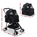 i.Pet Pet Stroller Dog Carrier Foldable Pram Dimensions