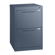 Statewide Traditional Vertical Filing Cabinet 2 Drawer Filing Cabinet - 715h x 467w x 455d Graphite Ripple