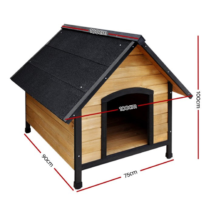 Dog Kennel Kennels Outdoor Wooden Pet House Puppy Extra Large XL Outside