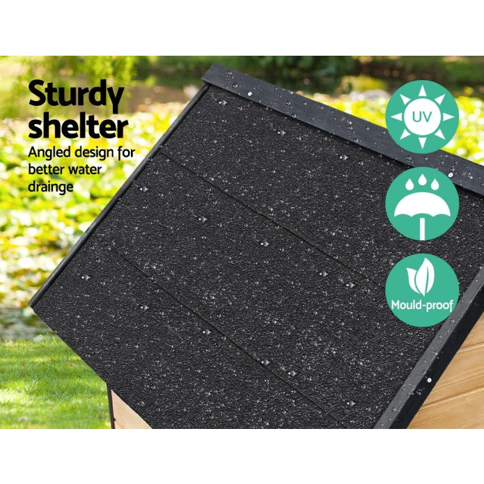 Dog Kennel Kennels Outdoor Wooden Pet House Puppy Extra Large XL Outside