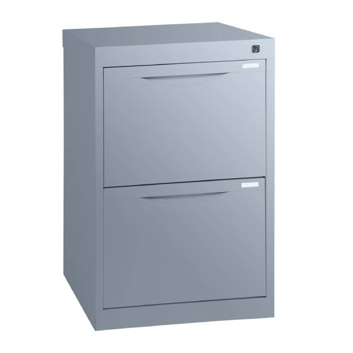 Statewide Traditional Vertical Filing Cabinet 2 Drawer Filing Cabinet - 715h x 467w x 455d