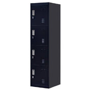 Padlock-Operated Lock With Doors Office Gym Shed Clothing Locker Cabinet