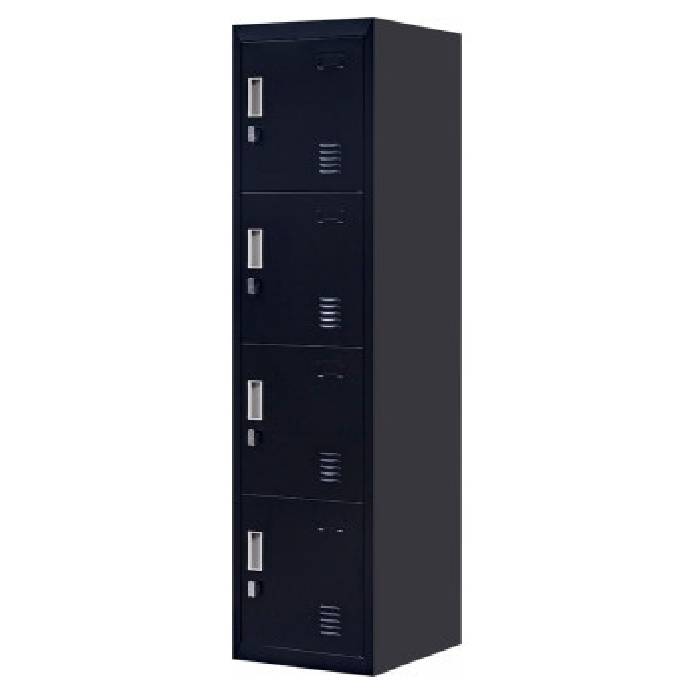 Padlock-Operated Lock With Doors Office Gym Shed Clothing Locker Cabinet