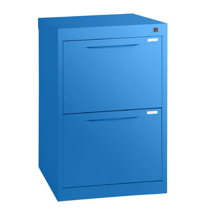 Statewide Traditional Vertical Filing Cabinet 2 Drawer Filing Cabinet - 715h x 467w x 455d Wedgewood