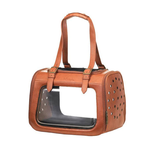 Portico Deluxe Leather Pet Transporter by Ibiyaya