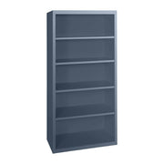 Statewide 435 mm Deep Multiple Height Bookshelf Charcoal