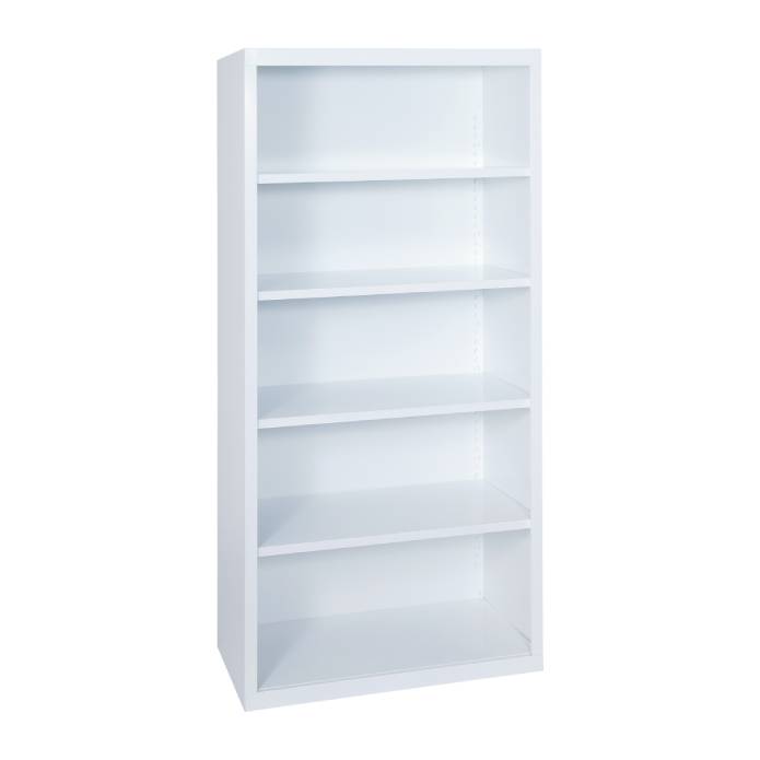 Statewide 435 mm Deep Multiple Height Bookshelf White