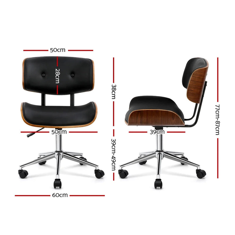 Artiss Wooden Office Visitor Chair