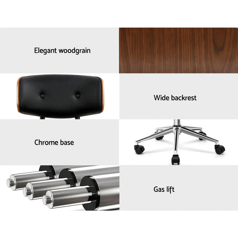 Artiss Wooden Office Visitor Chair