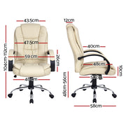 Artiss Office Chair Gaming Computer Chairs Executive PU Leather Seating