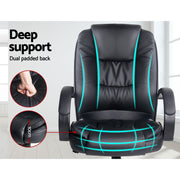 Artiss Office Chair Gaming Computer Chairs Executive PU Leather Seating