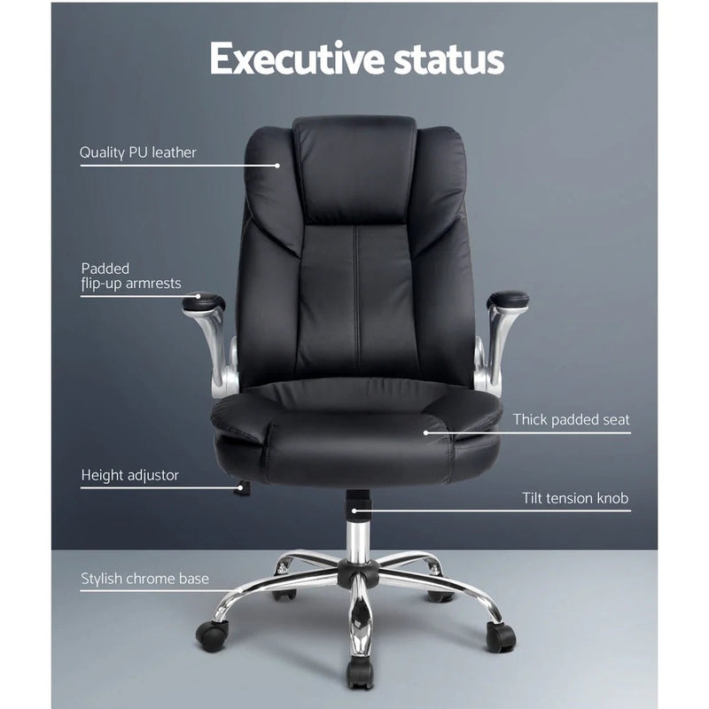 Artiss Kea Executive Office Chair Leather
