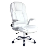 Artiss Kea Executive Office Chair Leather White