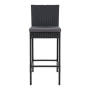 Gardeon Set of 4 Outdoor Bar Stools Dining Chairs Wicker Furniture