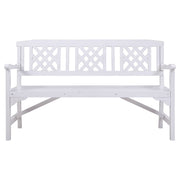 Gardeon Wooden Garden Bench 3 Seat Patio Furniture Timber Outdoor Lounge Chair
