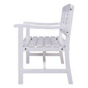 Gardeon Wooden Garden Bench 3 Seat Patio Furniture Timber Outdoor Lounge Chair