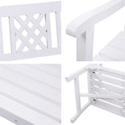 Gardeon Wooden Garden Bench 3 Seat Patio Furniture Timber Outdoor Lounge Chair