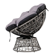 Gardeon Papasan Chair and Side Table Set