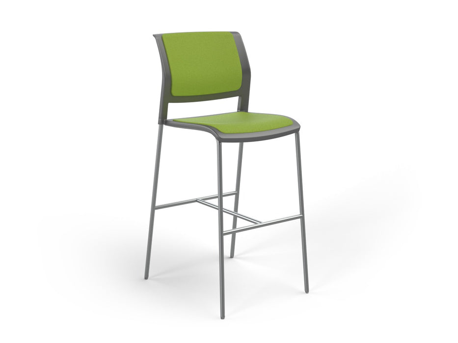 Game Barstool With Fully Upholstery